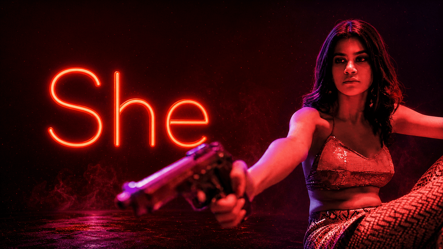 She